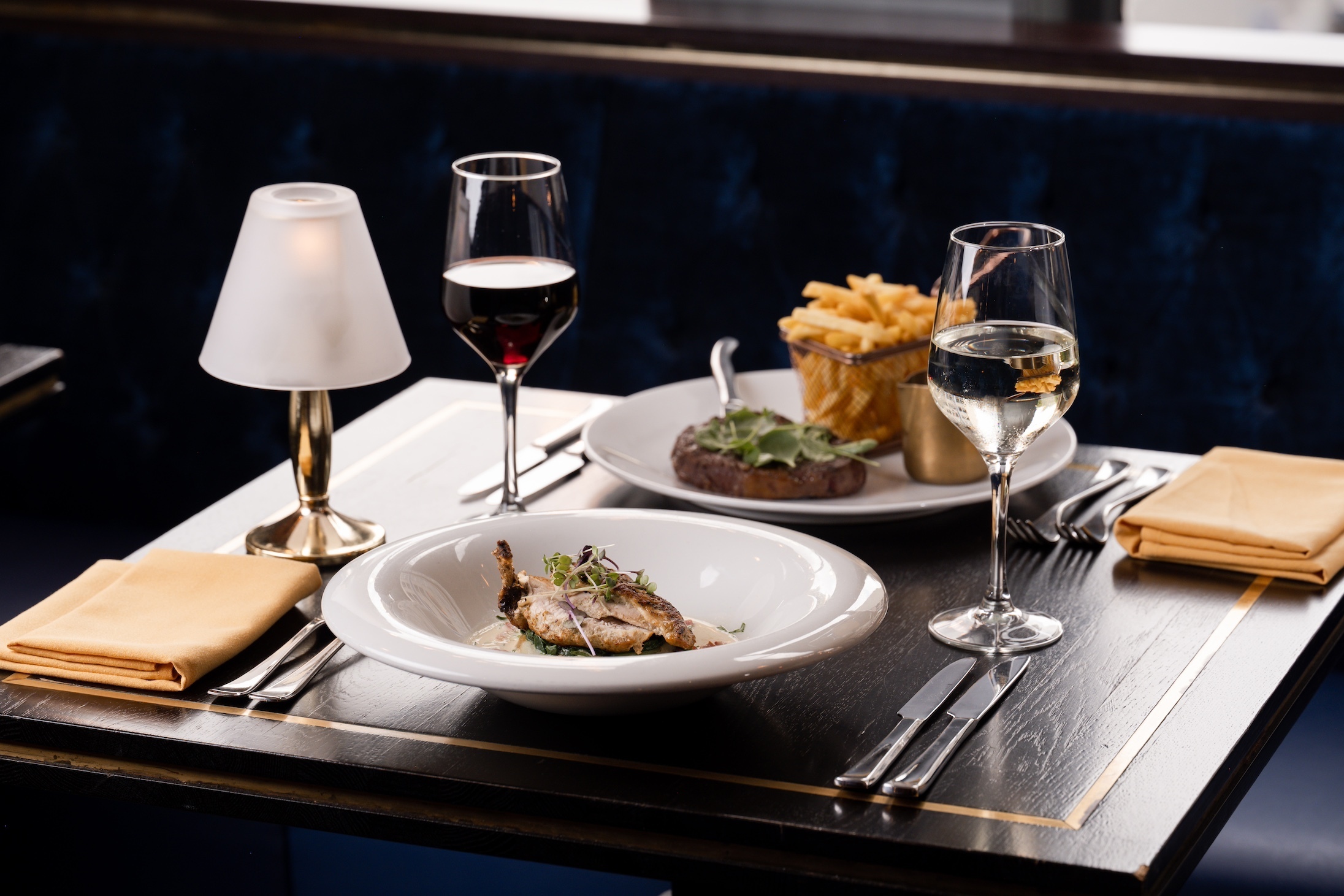 Dinner For Two at Parisien