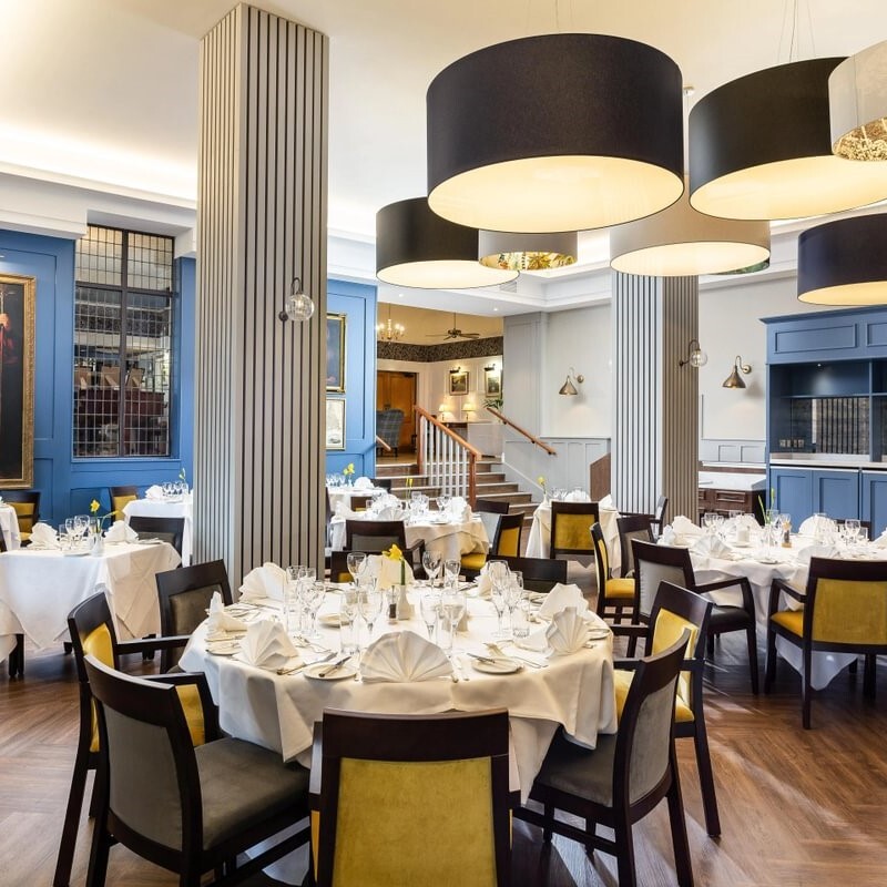 Three Course Dinner Meal in Helford Restaurant for Two - Budock Vean Hotel & Spa