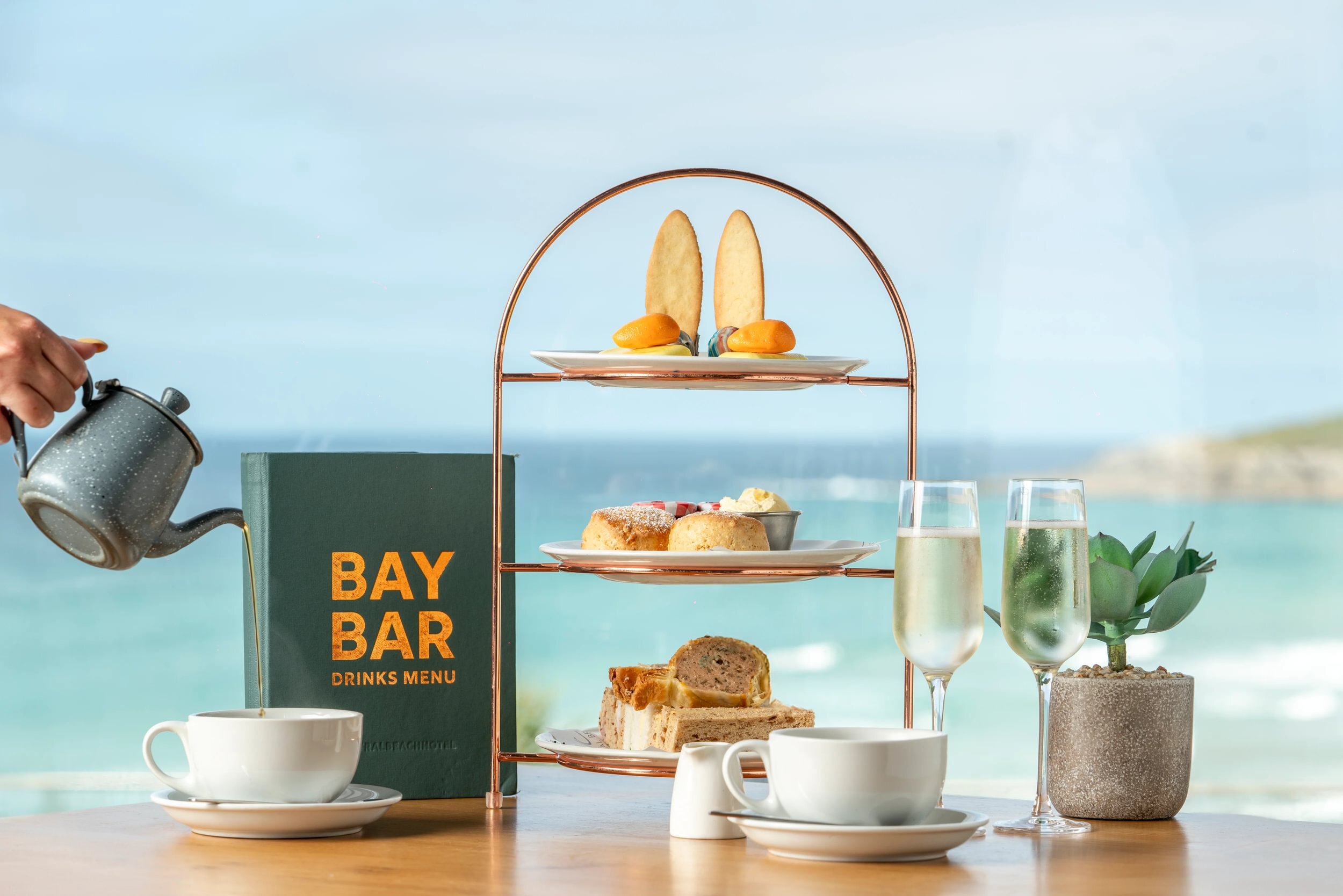 Afternoon Tea for One - Fistral Beach Hotel