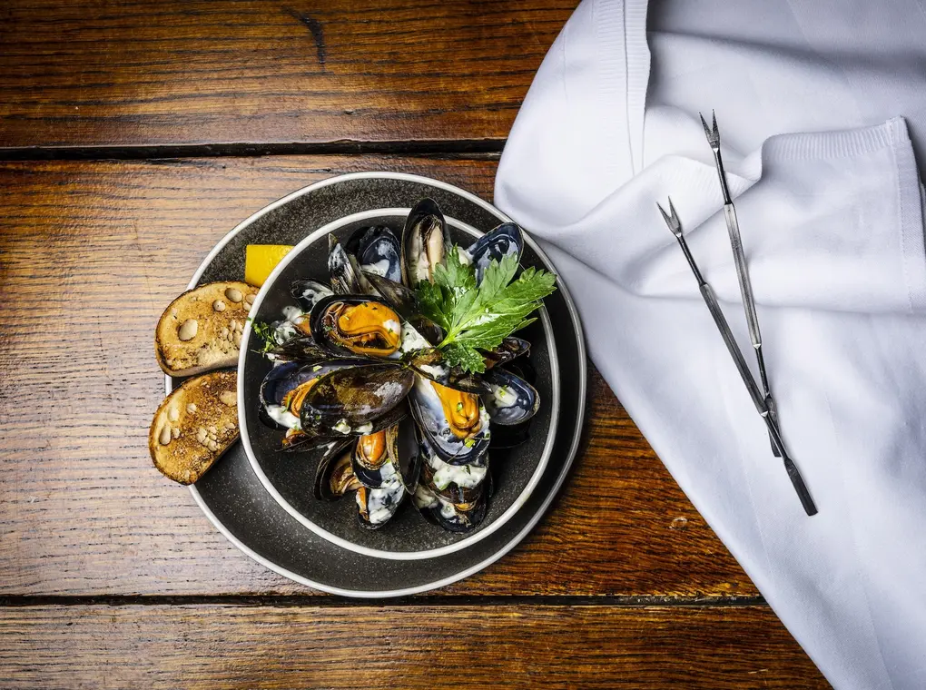 Skeabost House Hotel Mussels copy