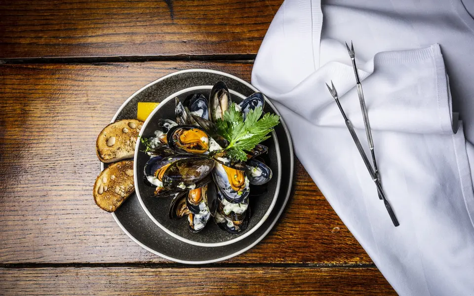 Skeabost House Hotel Mussels copy