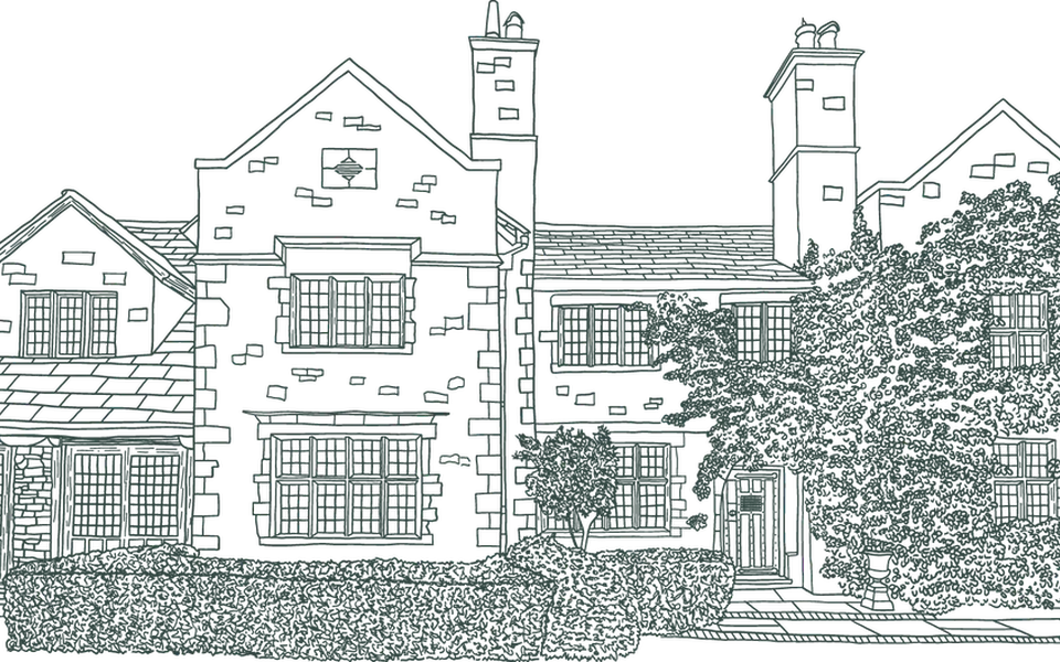 Stone House Hotel Illustration