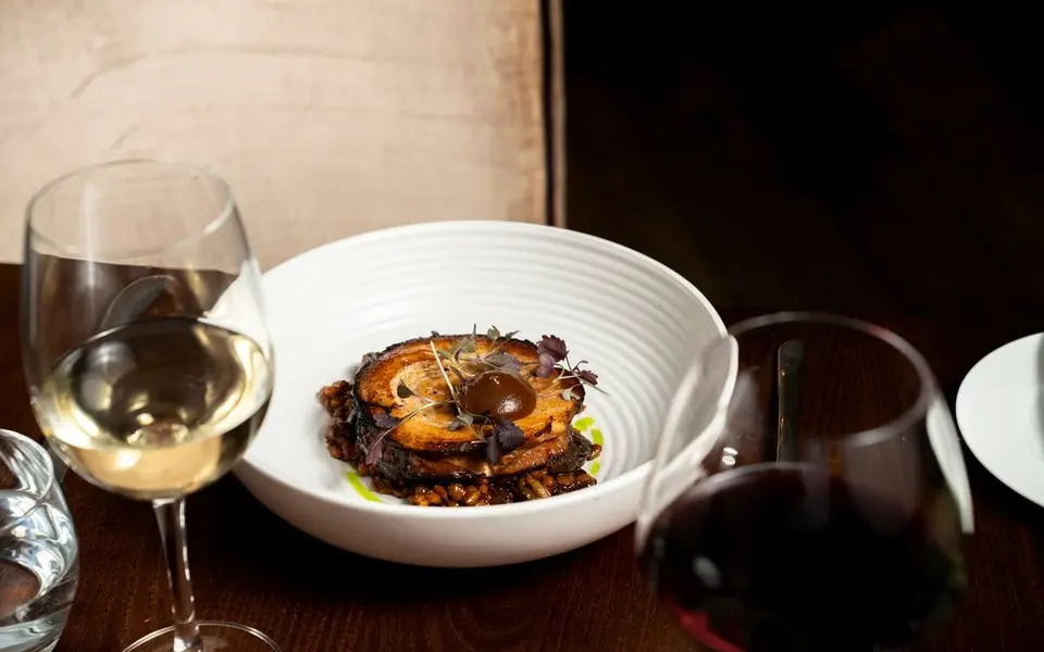 Boringdon Hall Mayflower Autumn Menu Slow Roasted Pork Belly Medium